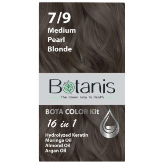 قیمت و خرید کیت رنگ مو بلوند مرواریدی متوسط 7/9 بوتانیس | فروشگاه باستنیک