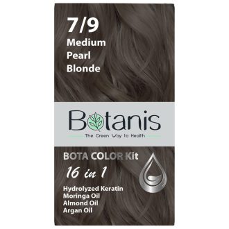 قیمت و خرید کیت رنگ مو بلوند مرواریدی متوسط 7/9 بوتانیس | فروشگاه باستنیک