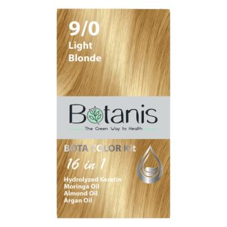 قیمت و خرید کیت رنگ مو بلوند روشن 9/0 بوتانیس | فروشگاه باستنیک