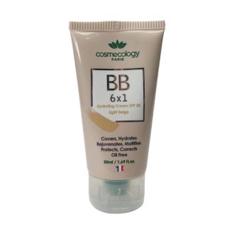 قیمت و خرید BB کرم محافظ آفتاب 6 در 1 رطوبت رسان بژ روشن دارای SPF20 کاسمکولوژی 50 میل ی لیتر | فروشگاه باستنیک